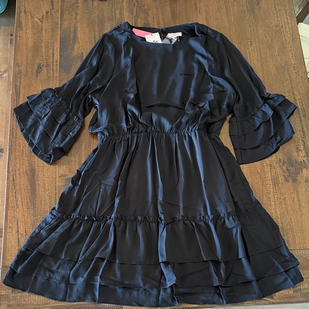 Tiered Dress With fit and Flare Bodice Andree by unit